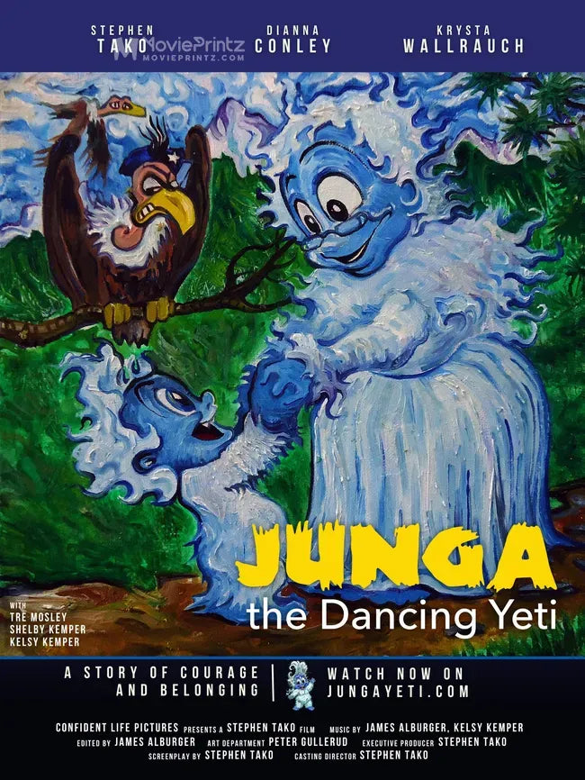 Junga the Dancing Yeti Poster