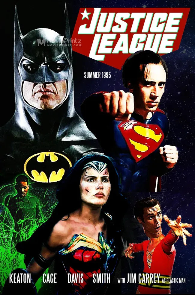 Justice League 1995 Poster