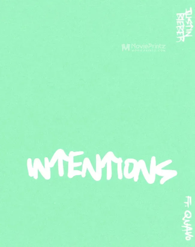 Justin Bieber feat. Quavo: Intentions Poster