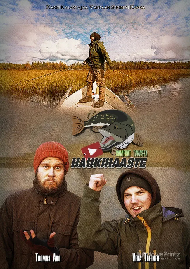 Kamerat tanassa - Haukihaaste Poster