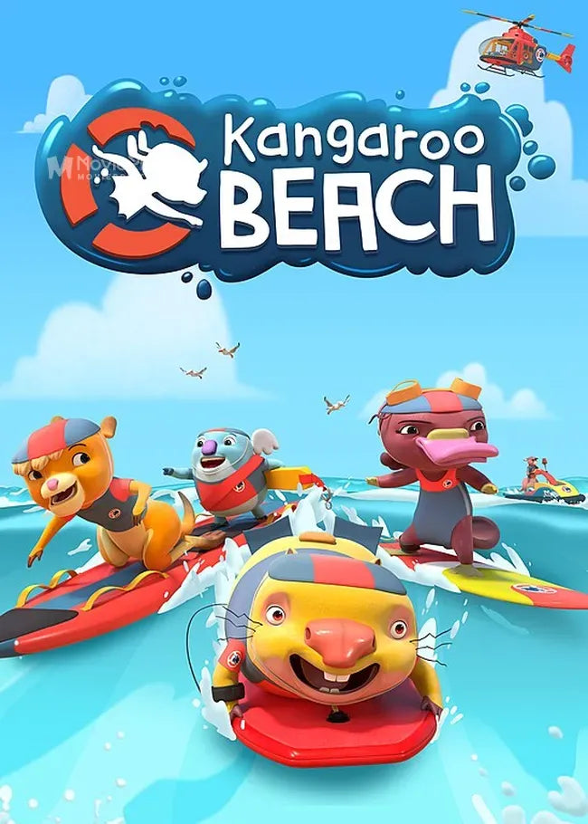 Kangaroo Beach Poster