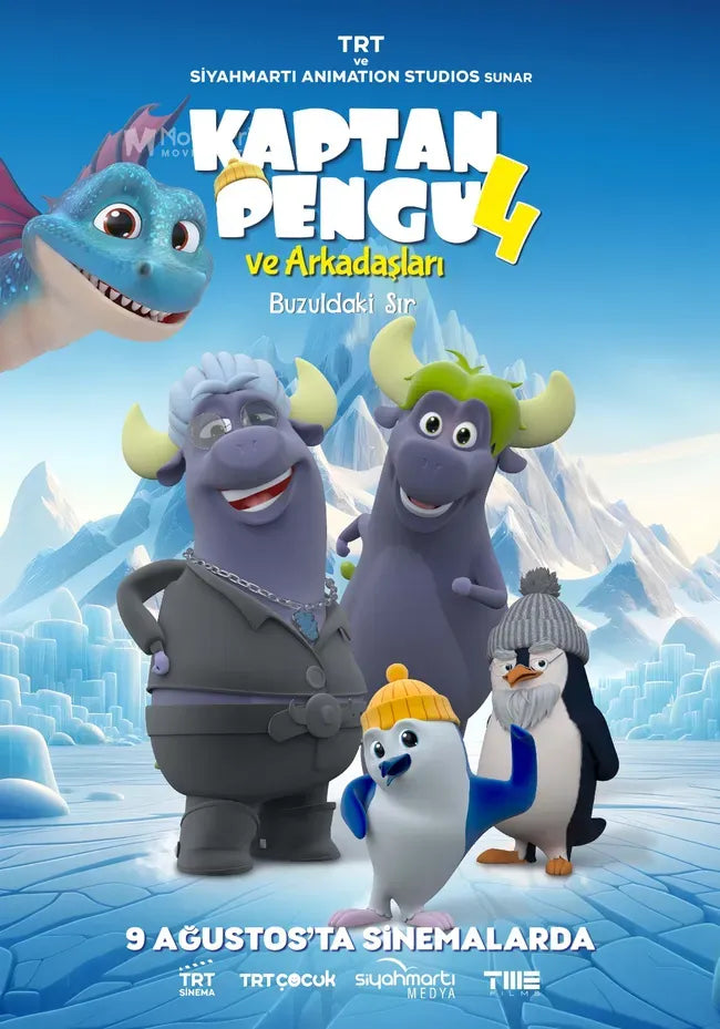 Kaptan Pengu ve Arkadaslari 4: Buzuldaki Sir Poster