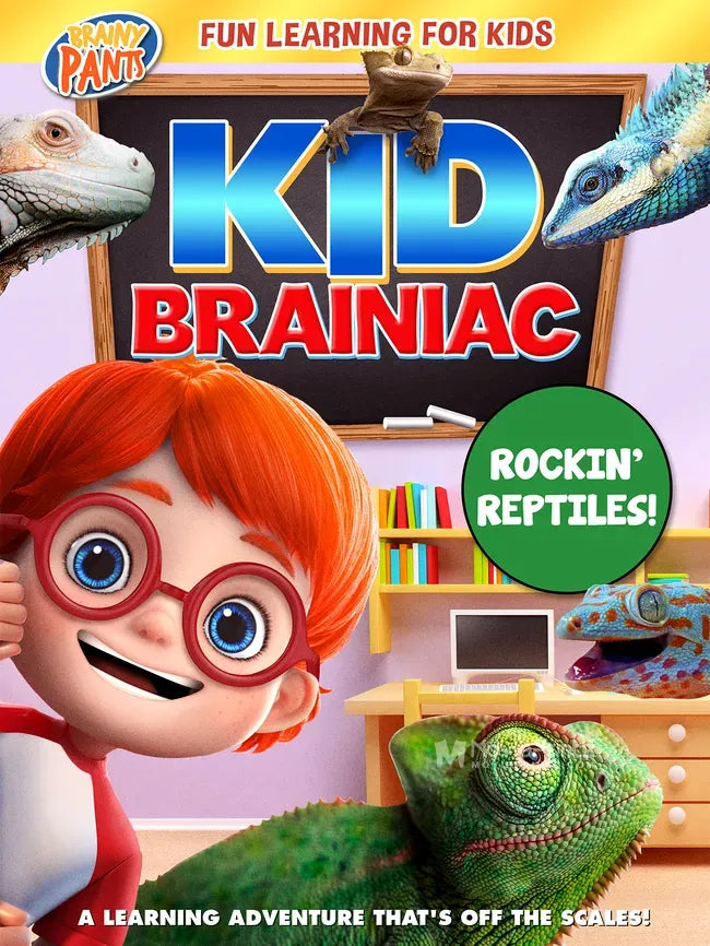 Kid Brainiac: Rockin' Reptiles Poster