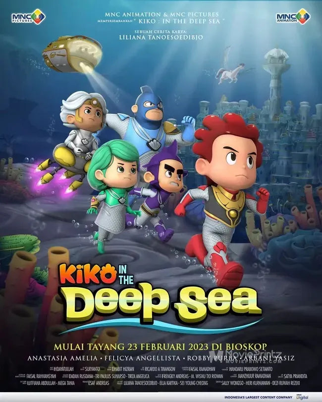 Kiko in the Deep Sea Poster