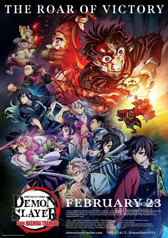 Kimetsu no Yaiba: Kizuna no Kiseki, Soshite Hashira Geiko e Poster