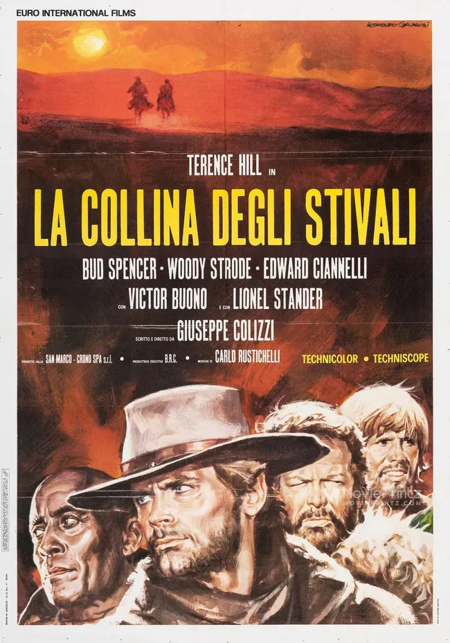 La collina degli stivali Poster