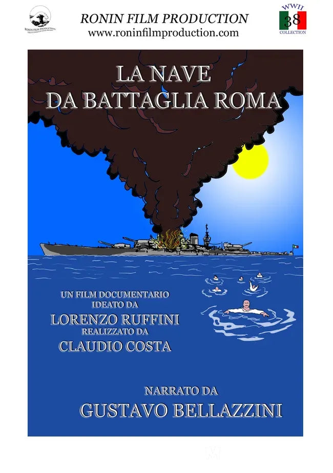 La nave da battaglia Roma Poster