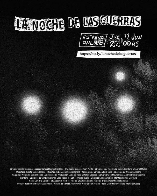 La noche de las guerras Poster