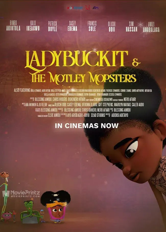 LadyBuckit & The MotleyMopsters Poster