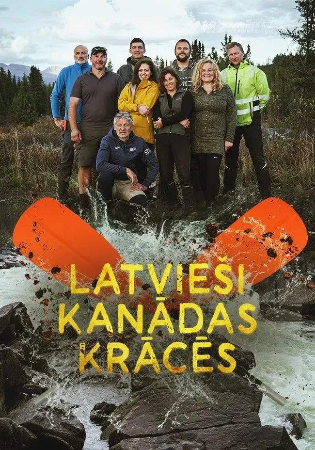 Latviesi Kanadas kraces Poster