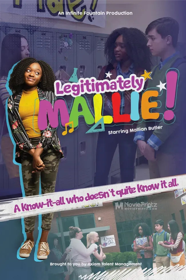 Legitimately Mallie! Poster