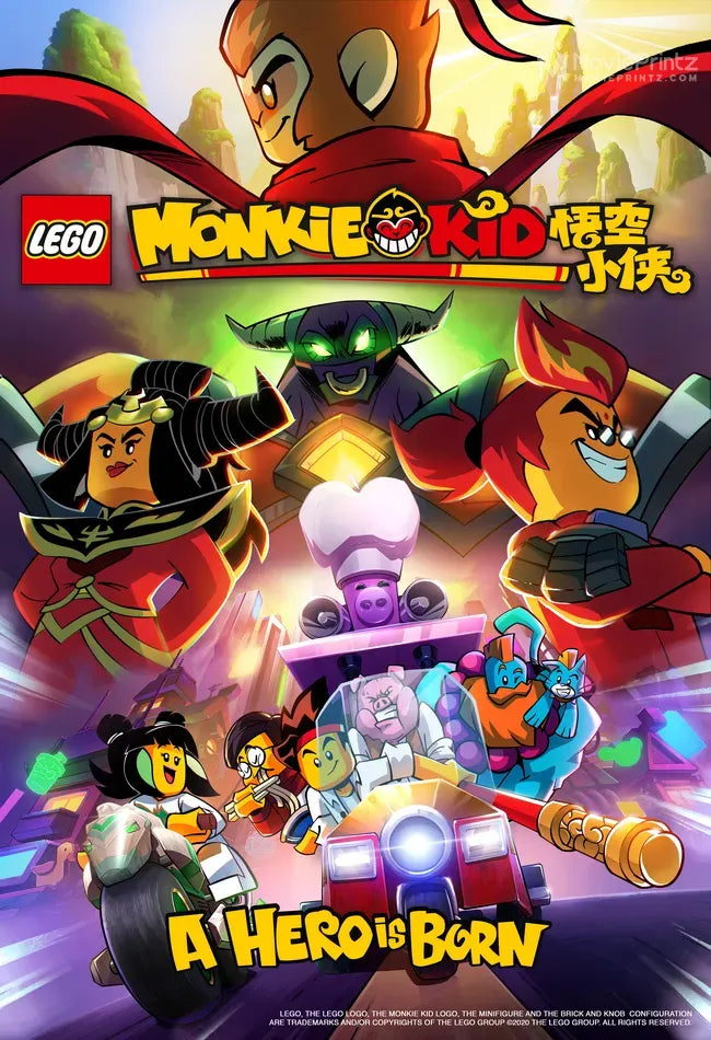 Lego Monkie Kid: A Hero Is Born Poster