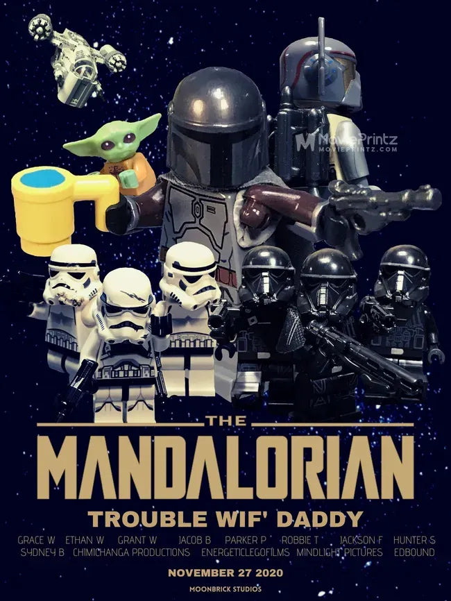 LEGO the Mandalorian: Trouble Wif' Daddy - A Star Wars Story Poster