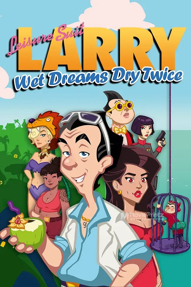 Leisure Suit Larry: Wet Dreams Dry Twice Poster