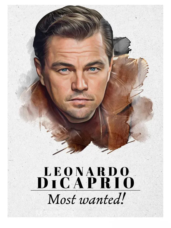 Leonardo DiCaprio: Most Wanted! Poster