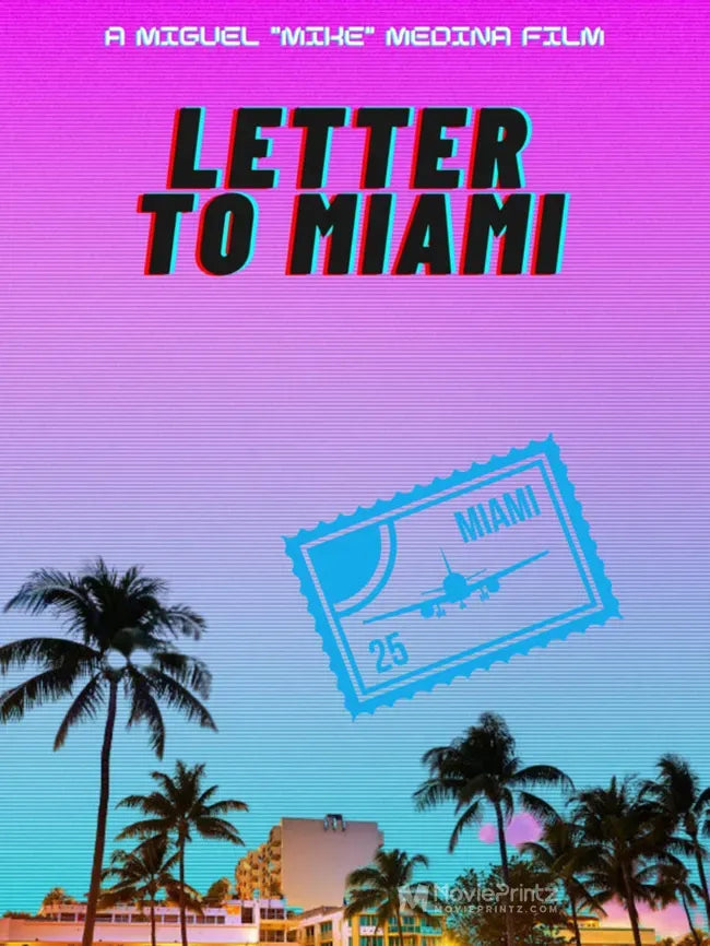 Letter to Miami Poster