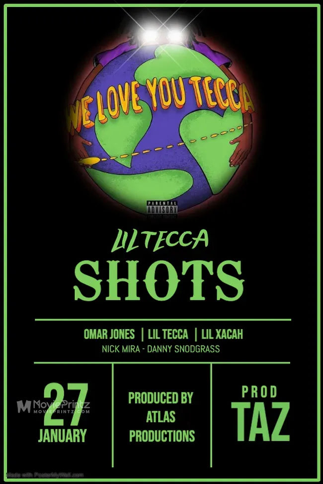 Lil Tecca: Shots Poster