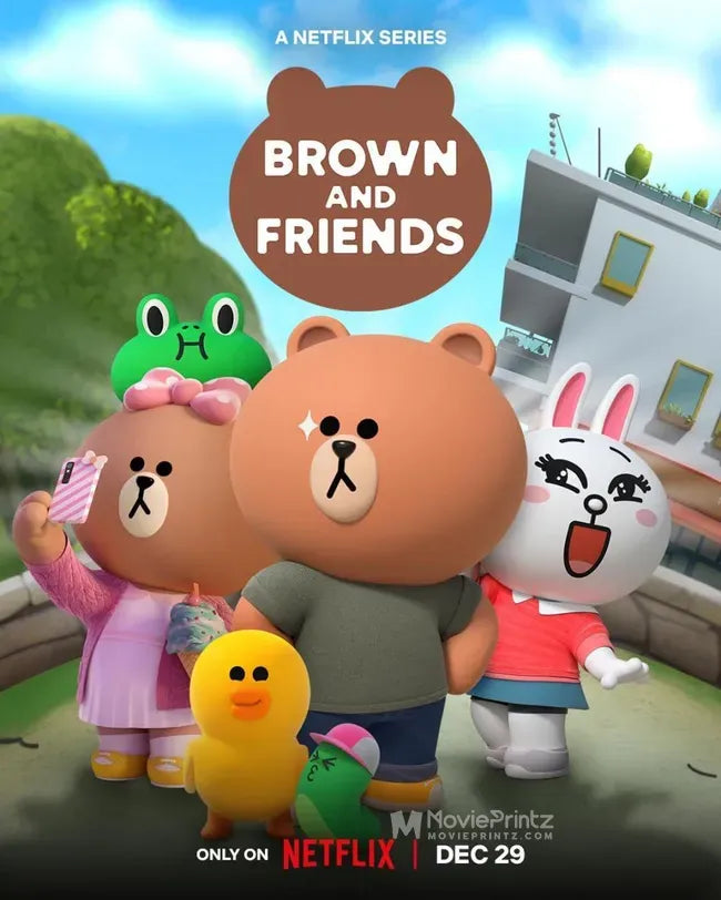 Line Friends Poster