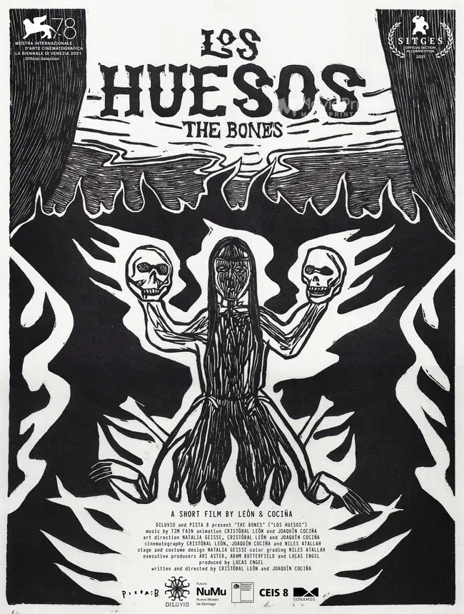 Los Huesos Poster