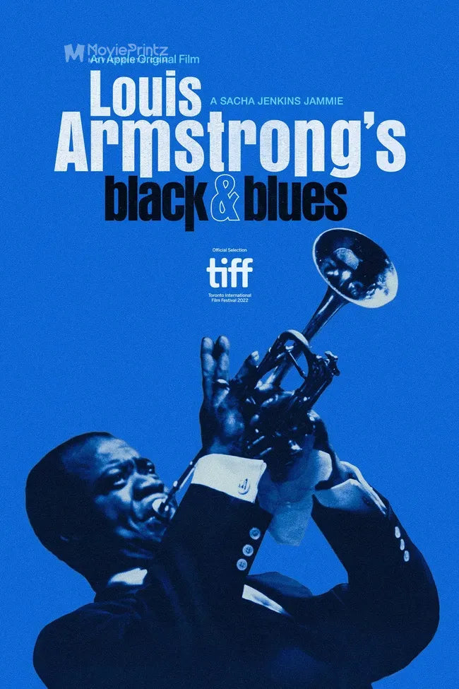 Louis Armstrong's Black & Blues Poster