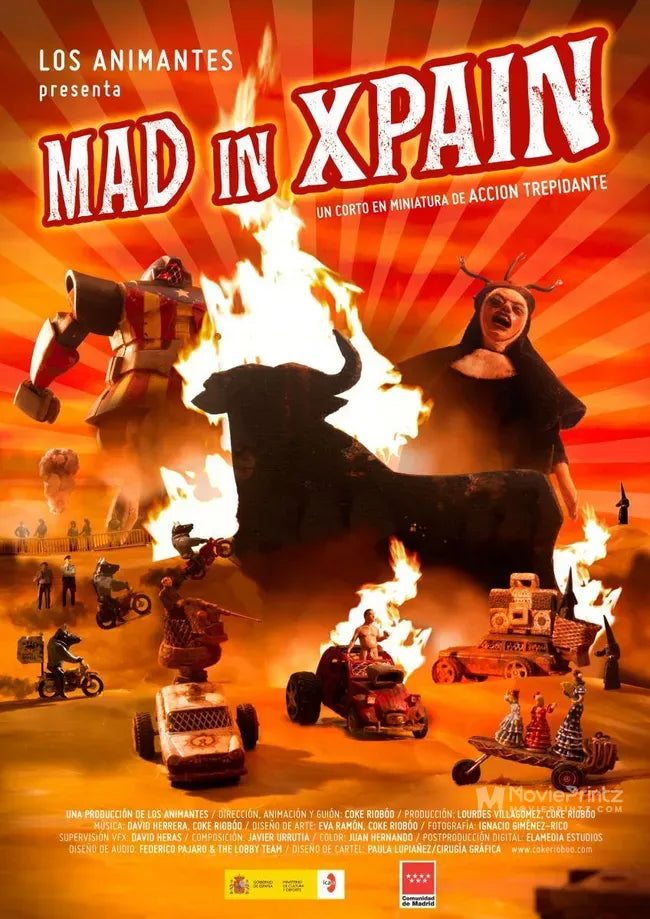 Mad in Xpain Poster