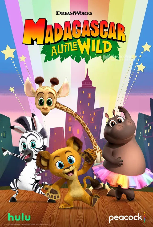 Madagascar: A Little Wild Poster