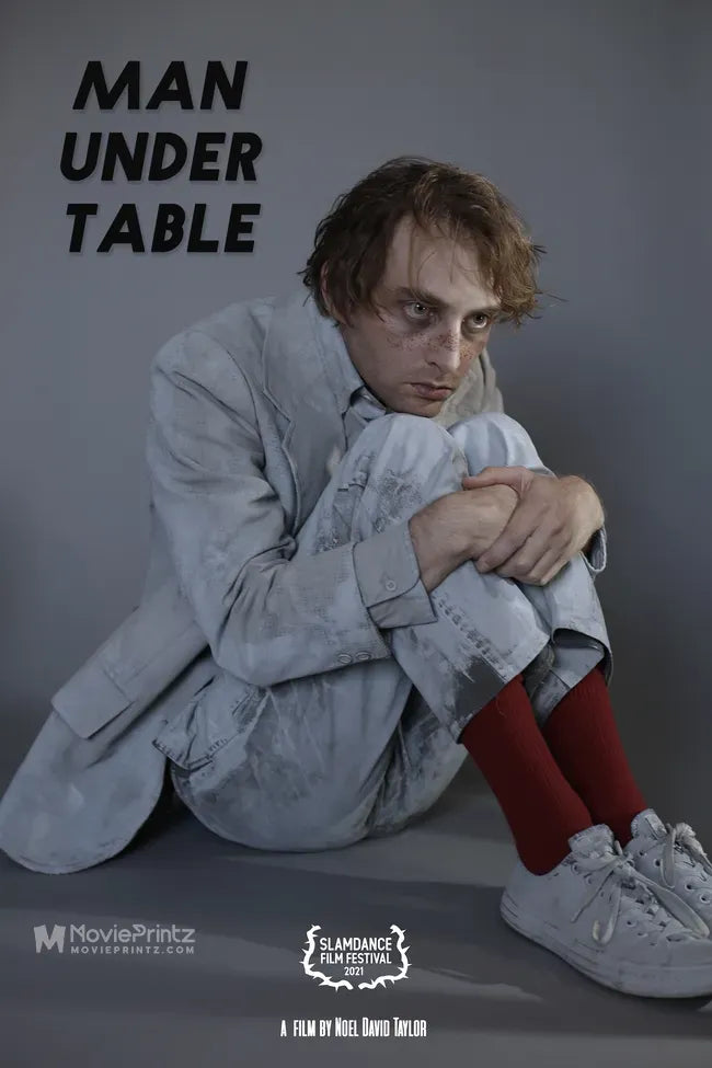 Man Under Table Poster