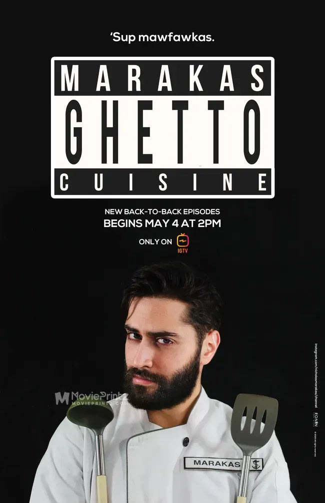 Marakas Ghetto Cuisine Poster