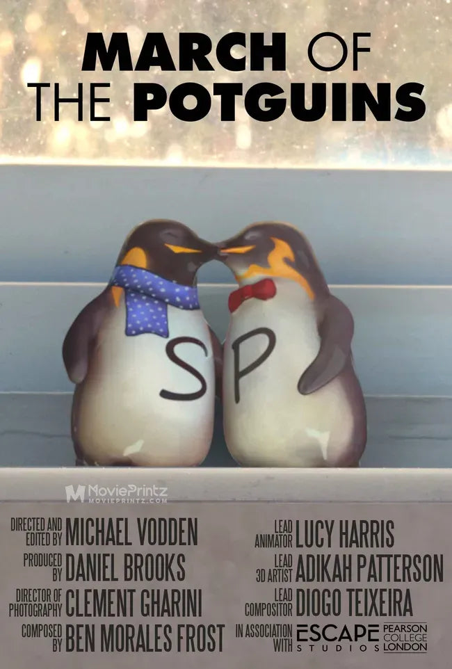March of the Potguins Poster