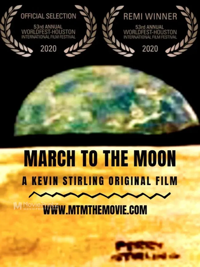 March to the Moon Poster