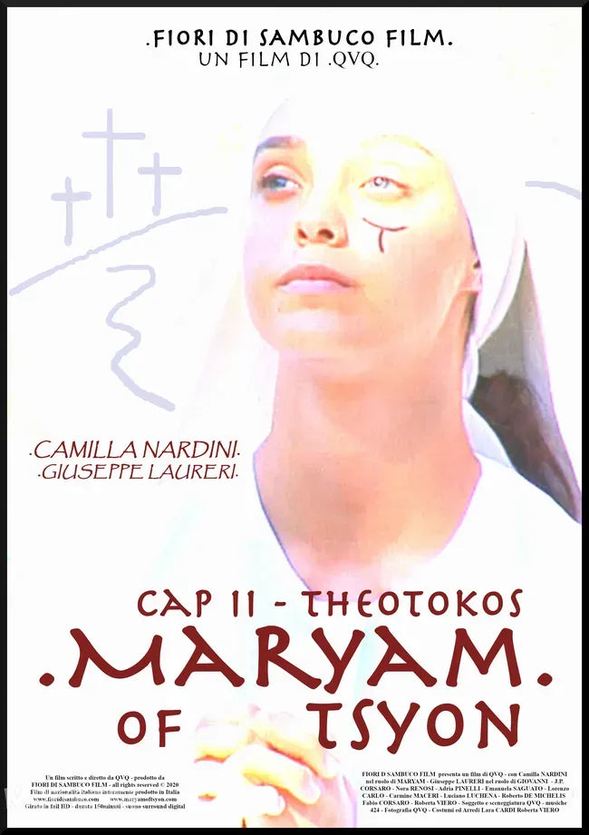 Maryam of Tsyon - Cap II Theotokos Poster