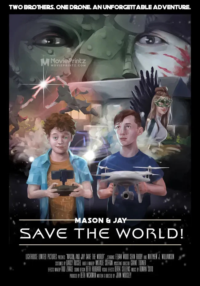 Mason and Jay Save the World! Poster