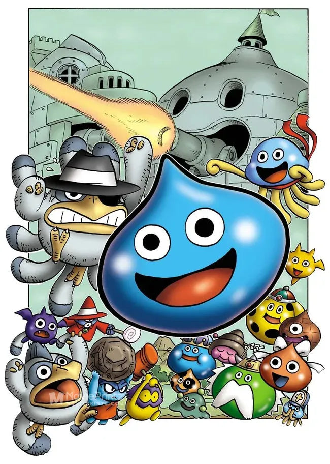 Me and Rocket Slime and His Friends Poster