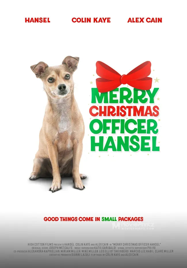 Merry Christmas Officer Hansel Poster