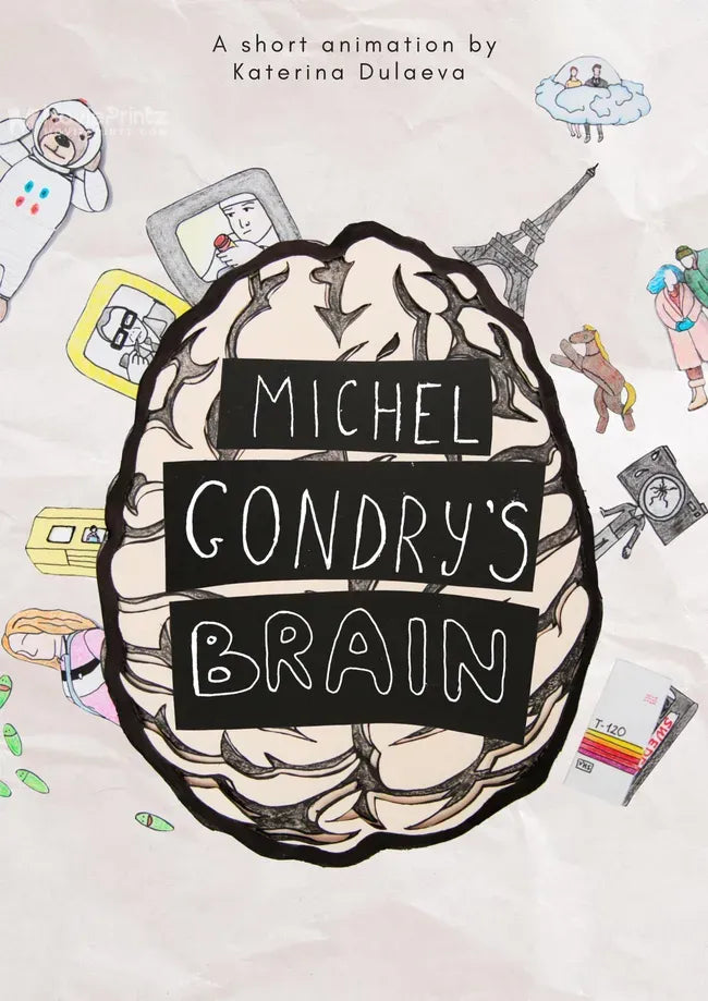 Michel Gondry's Brain Poster