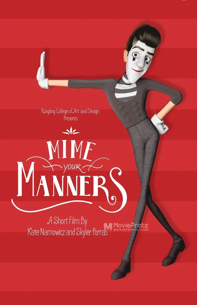 Mime Your Manners Poster