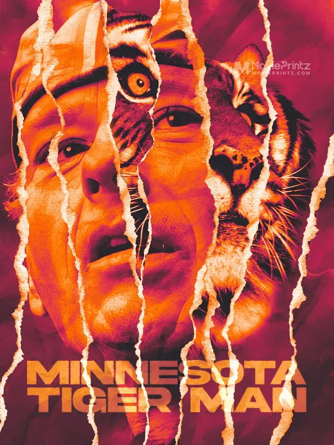 Minnesota Tiger Man Poster