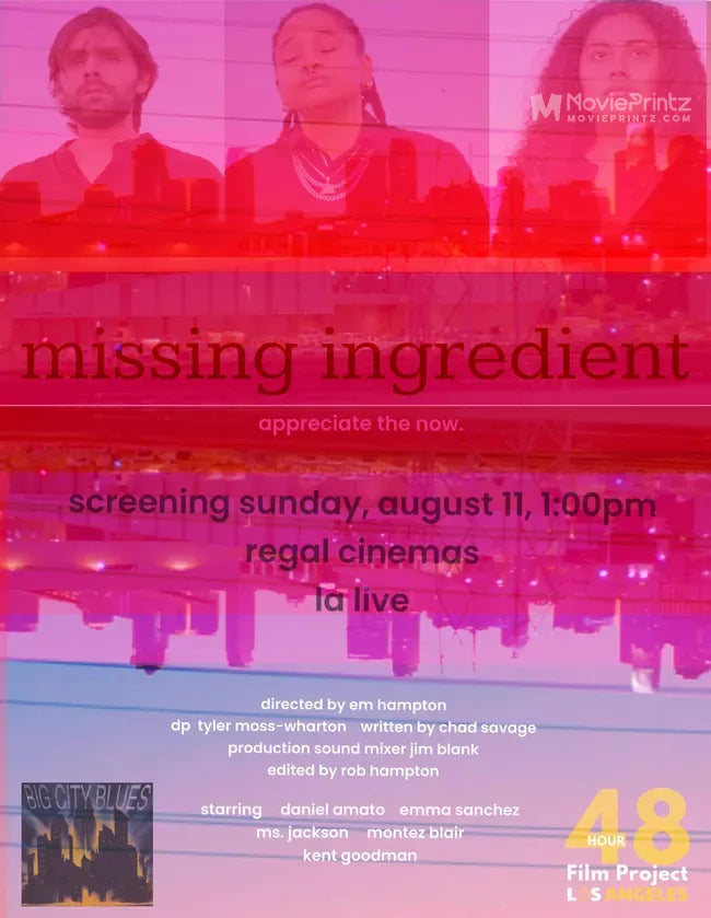 Missing Ingredient Poster