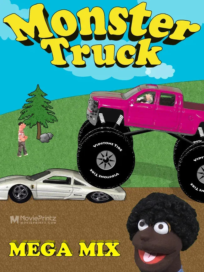 Monster Truck Mega Mix Poster