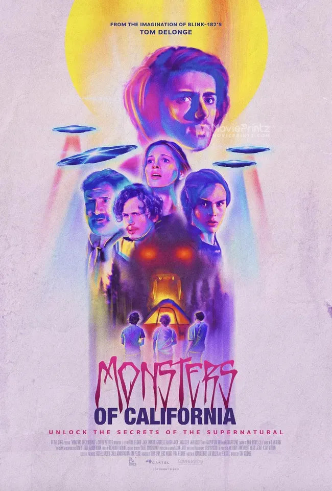 Monsters of California Poster