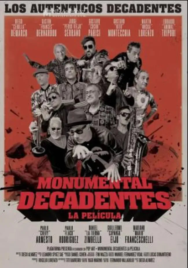 Monumental Decadentes- La Película Poster