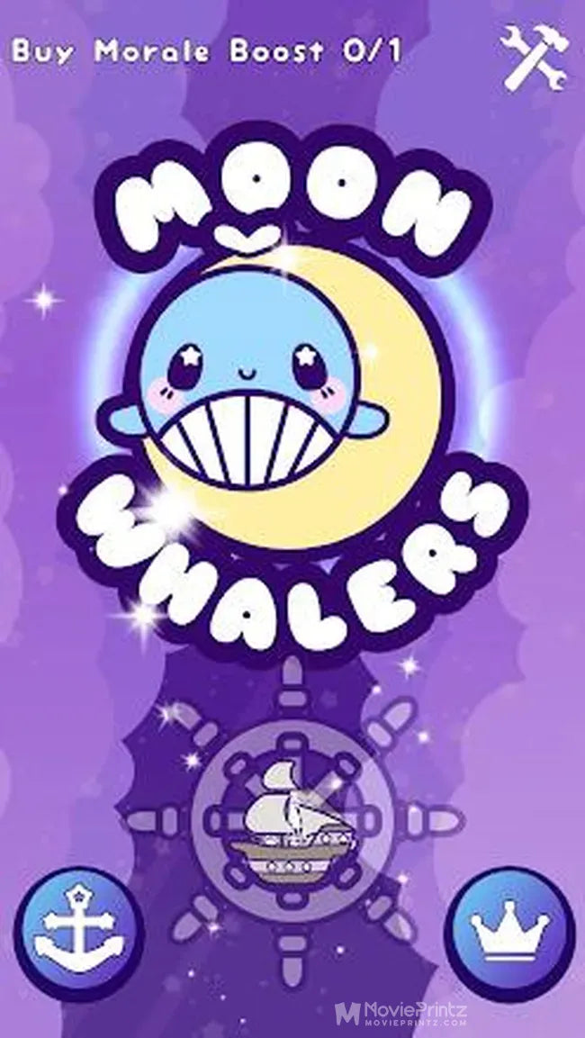 Moon Whalers Poster