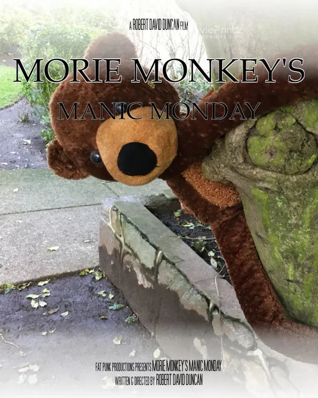 Morie Monkey's Manic Monday Poster