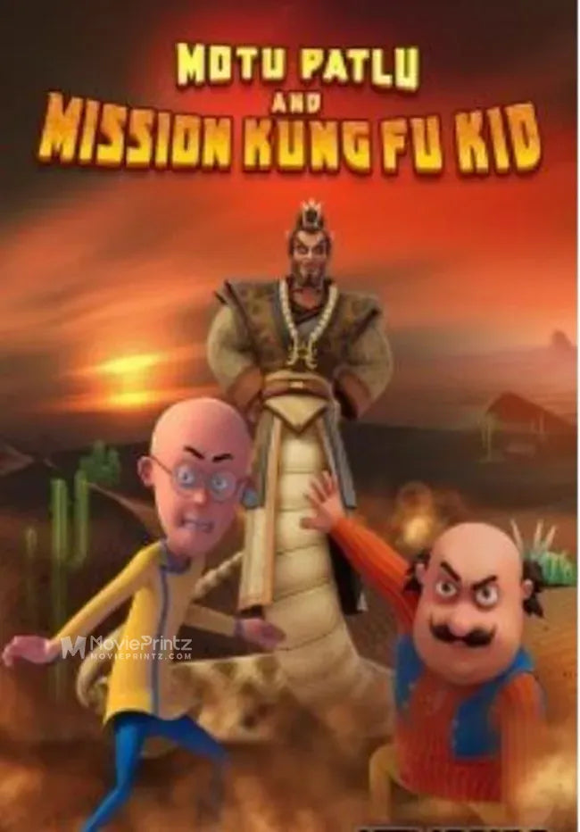 Motu Patlu and Mission Kung Fu Kid Poster