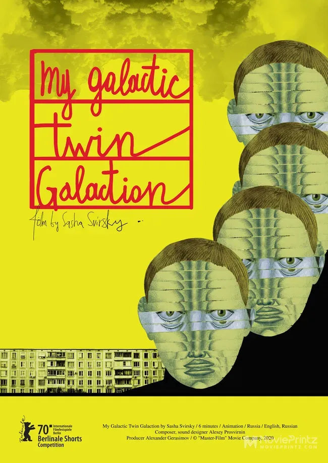 My Galactic Twin Galaction Poster