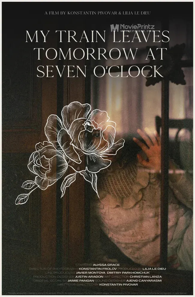 My Train Leaves Tomorrow at 7 O'Clock Poster