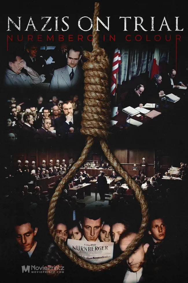 Nazis on Trial: Nuremberg in Colour Poster