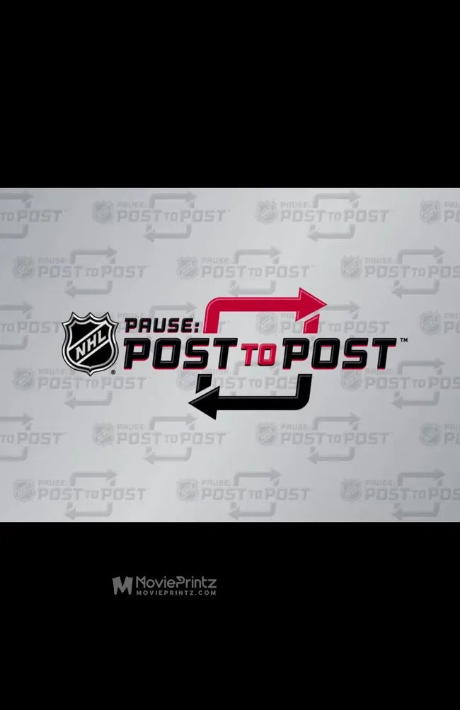 NHL Pause: Post to Post Poster