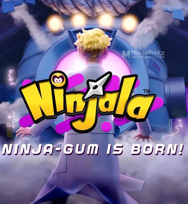 Ninja-Gum is Born Poster