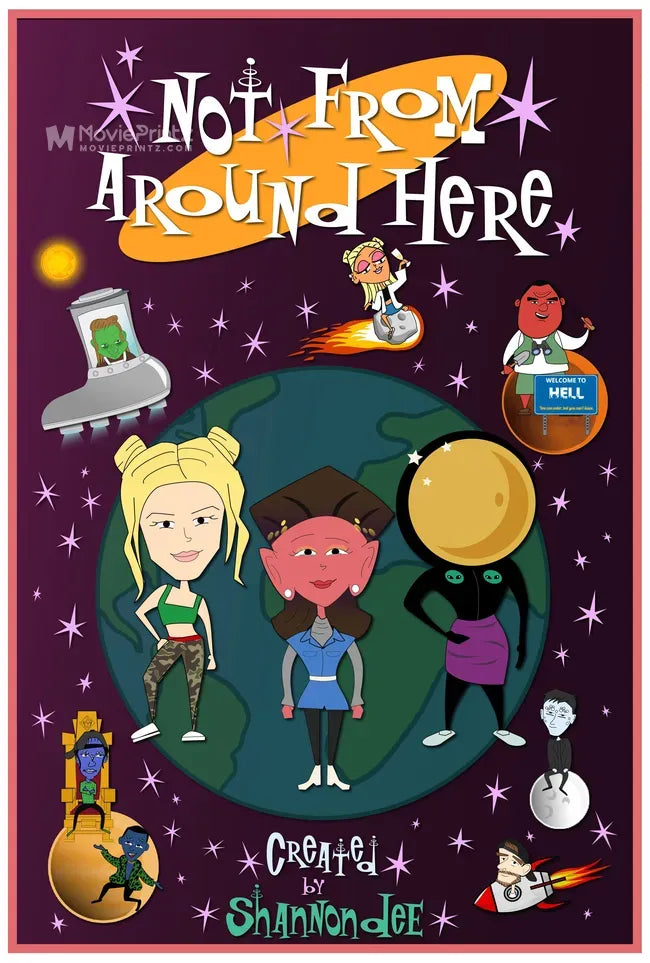 Not From Around Here Poster